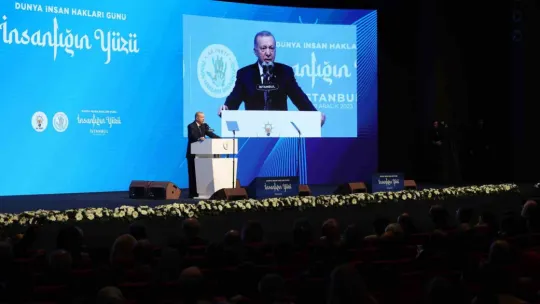 Cumhurbaşkanı Erdoğan'dan BM'ye Gazze tepkisi: 'Adil bir dünya mümkün ama Amerika'yla değil'
