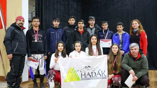 Dağ kayağında madalyalar sahiplerini buldu