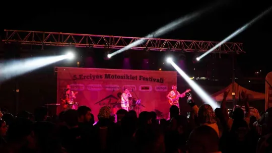 Demir atlılar Erciyes Moto Fest'te buluştu