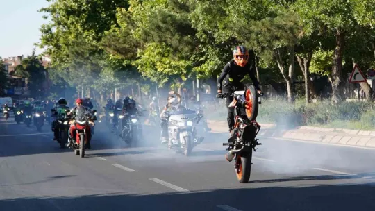 Demir atlılar Erciyes Moto Fest'te buluştu
