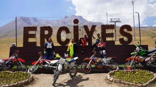 Demir atlılar Erciyes Moto Fest'te buluştu