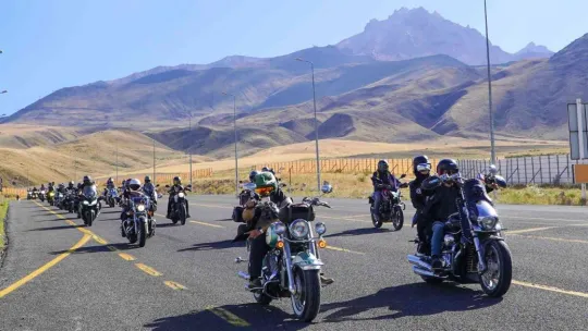 Demir atlılar Erciyes Moto Fest'te buluştu