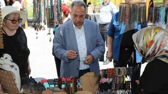 Destek Talas'tan üretim kadın girişimcilerden