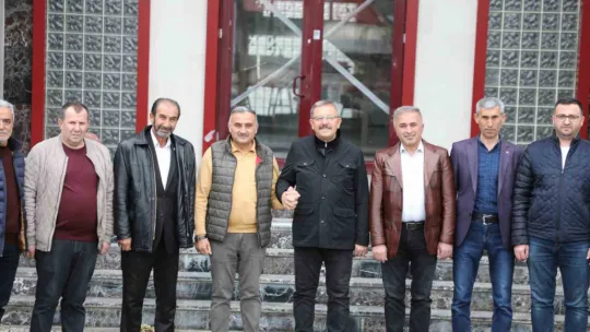 Develi Belediyesi'nden Göksun Belediyesi'ne 'kardeşlik ziyareti'