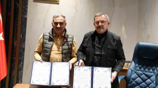 Develi Belediyesi'nden Göksun Belediyesi'ne 'kardeşlik ziyareti'