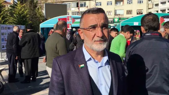 Develi'de Gazze için düzenlenen panayıra vatandaşlar akın etti