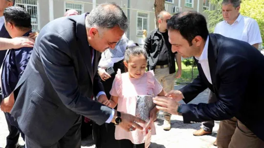 Develi'de ilçe protokolü bayramlaştı