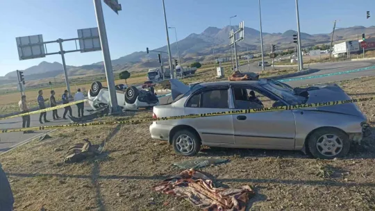 Develi'de trafik kazası: 4 yaralı