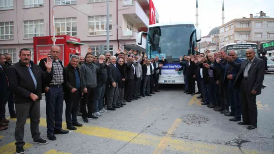 Develi muhtarları Çanakkale Yolcusu
