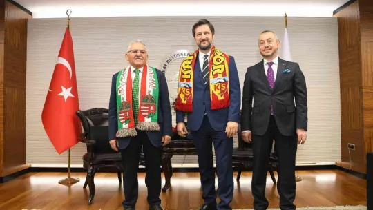 Devlet büyüklerinden Kayseri'ye övgü