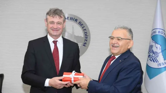 Devlet büyüklerinden Kayseri'ye övgü