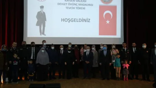 Devlet övünç Madalyaları sahiplerini buldu