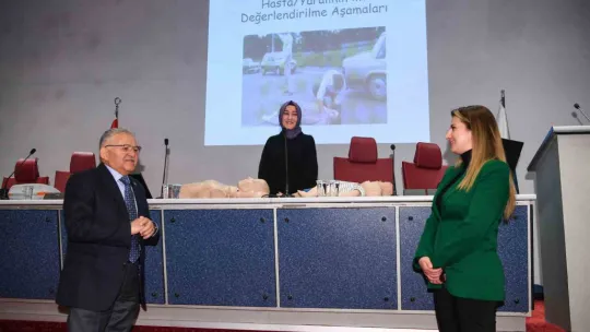 Doktor Başkandan 'ilk yardım' vurgusu