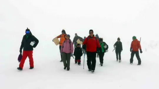 Doktorlar Erciyes'te kendilerini afetlere hazırlıyor