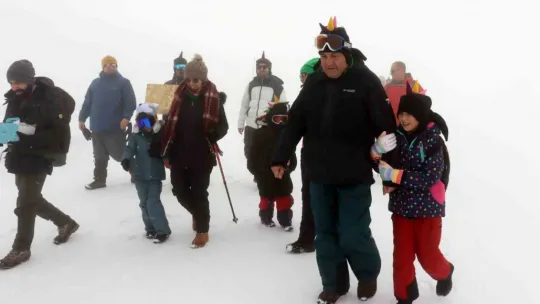 Doktorlar Erciyes'te kendilerini afetlere hazırlıyor