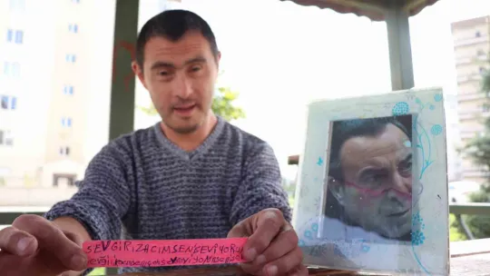 Down sendromlu Ali'nin 'Rıza Baba' sevgisi