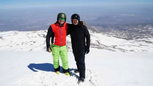 Dünyaca ünlü Avusturyalı Şampiyon Erciyes'te