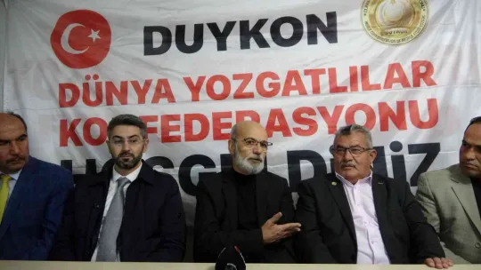 DUYKON Başkanı Özcan: 'Dünyada yaşayan Yozgatlıların şemsiyesi olacağız'