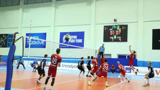 Efeler Ligi: Develi Belediyespor: 1- Hatay Büyükşehir Belediyespor: 3