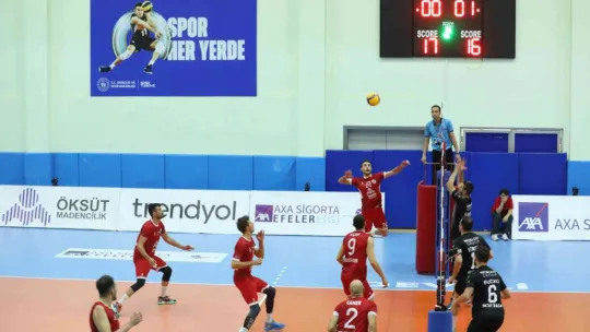 Efeler Ligi: Develi Belediyespor: 1- Hatay Büyükşehir Belediyespor: 3