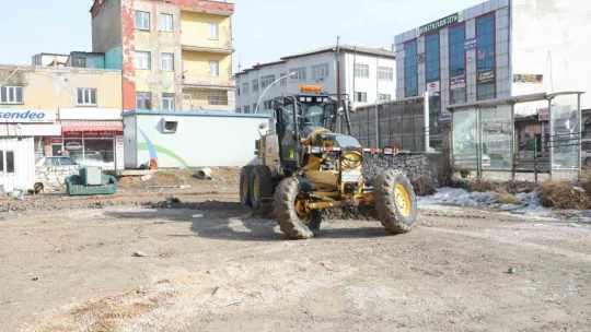 Elbistan Konteyner Çarşının altyapısında sona gelindi