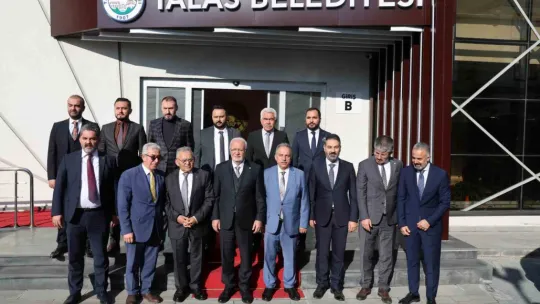 Elitaş'tan Başkan Yalçın'a ziyaret