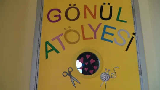 Engelleri ortadan kaldıran büyükşehir, Gönül Atölyesi'nde sevgi üretiyor