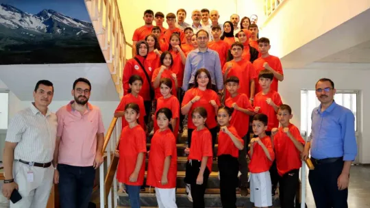 ER-VA Sağlık Spor Kulübü öğrencilerine teşekkür