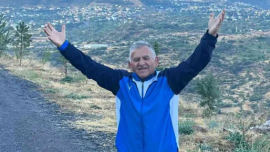 Erciyes'e mevsimin ilk karı yağdı