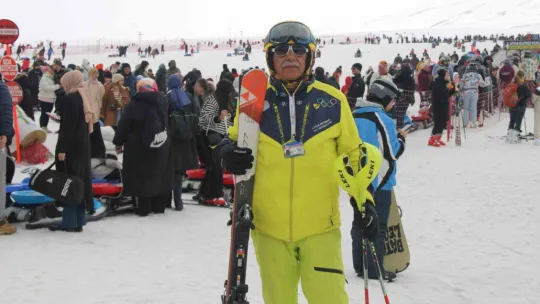Erciyes hafta sonu turist akınına uğradı