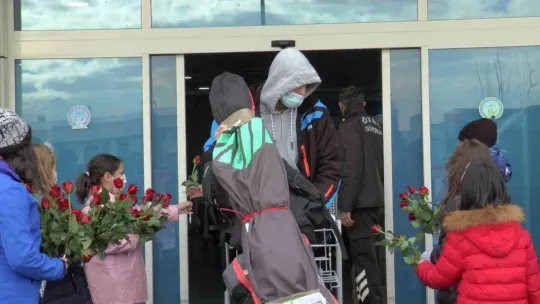 Erciyes'in ilk misafirleri Polonya'dan