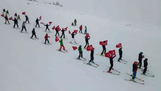 Erciyes Kapı'da Çanakkale Zaferi'nin 107. yılı kutlandı