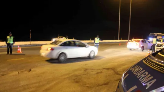 Erciyes Kayak Merkezi'nde yılbaşı denetimi