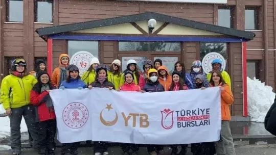 Erciyes Kıbrıslı gençleri ağırladı