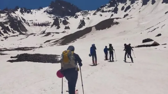Erciyes'te Haziran ayında kayak keyfi
