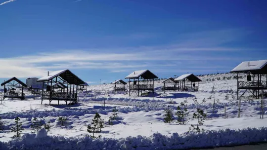 Erciyes'ten kartpostallık manzara