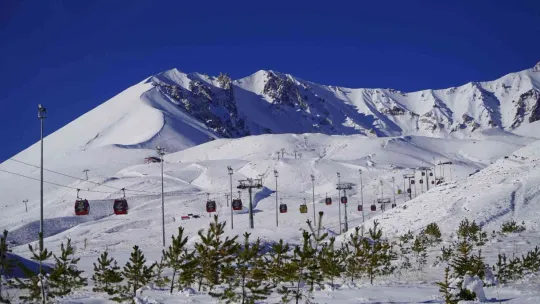 Erciyes'ten kartpostallık manzara