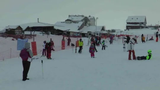 Erciyes'te sömestir yoğunluğu