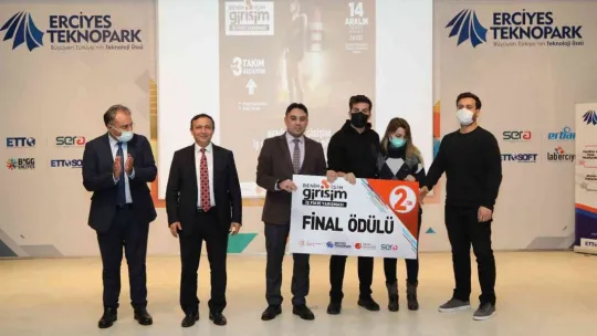 Erciyes Teknopark 'Benim İşim Girişim' Yarışmasının Ödül Töreni yapıldı