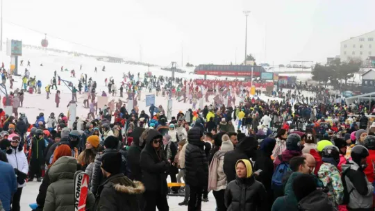 Erciyes yine full