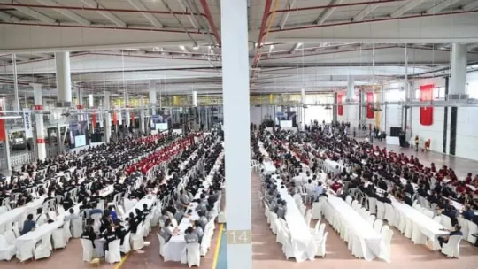 Erdoğan: '2022 Temmuz ayından itibaren uygulanacak asgari ücreti 5 bin 500 olarak belirledik. Yılbaşında bu tabloyu yeniden değerlendireceğiz'