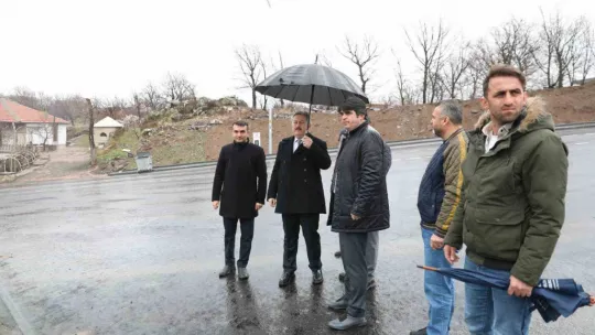 Erenköy Mahallesi'nde hummalı yol çalışması tamamlandı