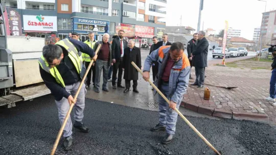 Erkilet Bulvarı yenilenmiş yola kavuşuyor