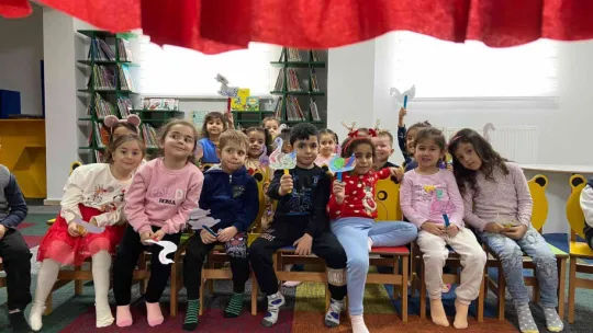 Erkilet Kütüphanesi'nde Çocuklara Özel Etkinlikler
