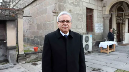Ermenilerin Miçing ayininde Gazze için dua