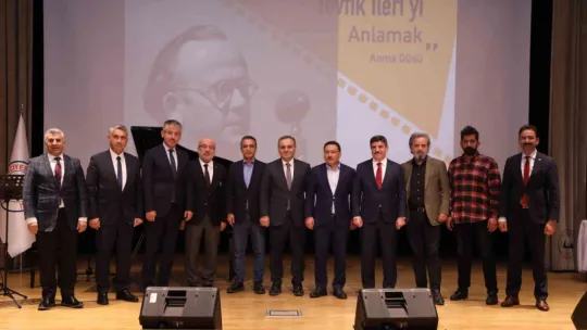 ERÜ'de 'Tevfik İleri'yi Anlamak' Programı düzenlendi