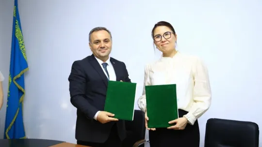 ERÜ ile National Women's Teacher Training Üniversitesi arasında iş birliği