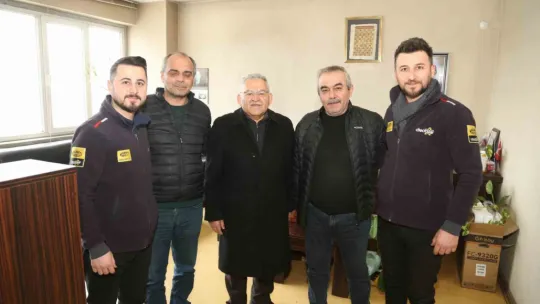 Esnaf dostu Başkan Büyükkılıç, sanayi esnafını ziyaret etti
