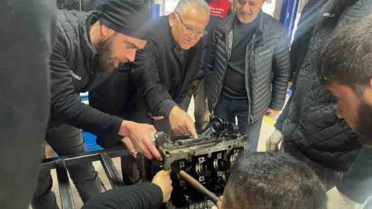 Esnaf dostu Başkan Büyükkılıç, sanayi esnafını ziyaret etti