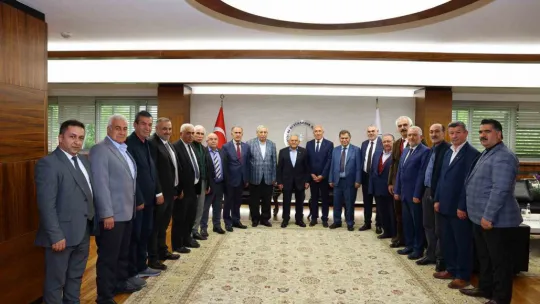 Başkan Büyükkılıç, oda başkanlarını ağırladı